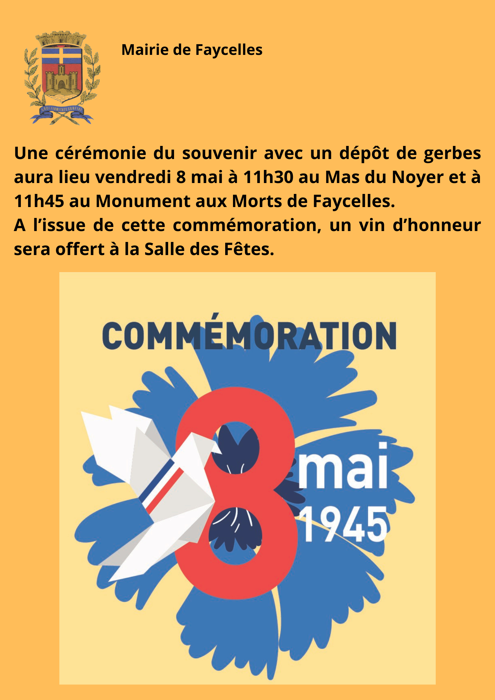 Affiche 8 mai