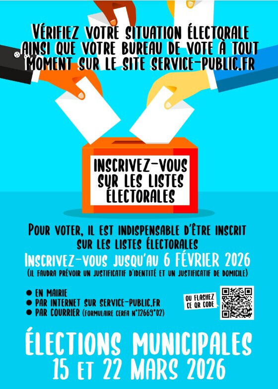 affiche liste electorale