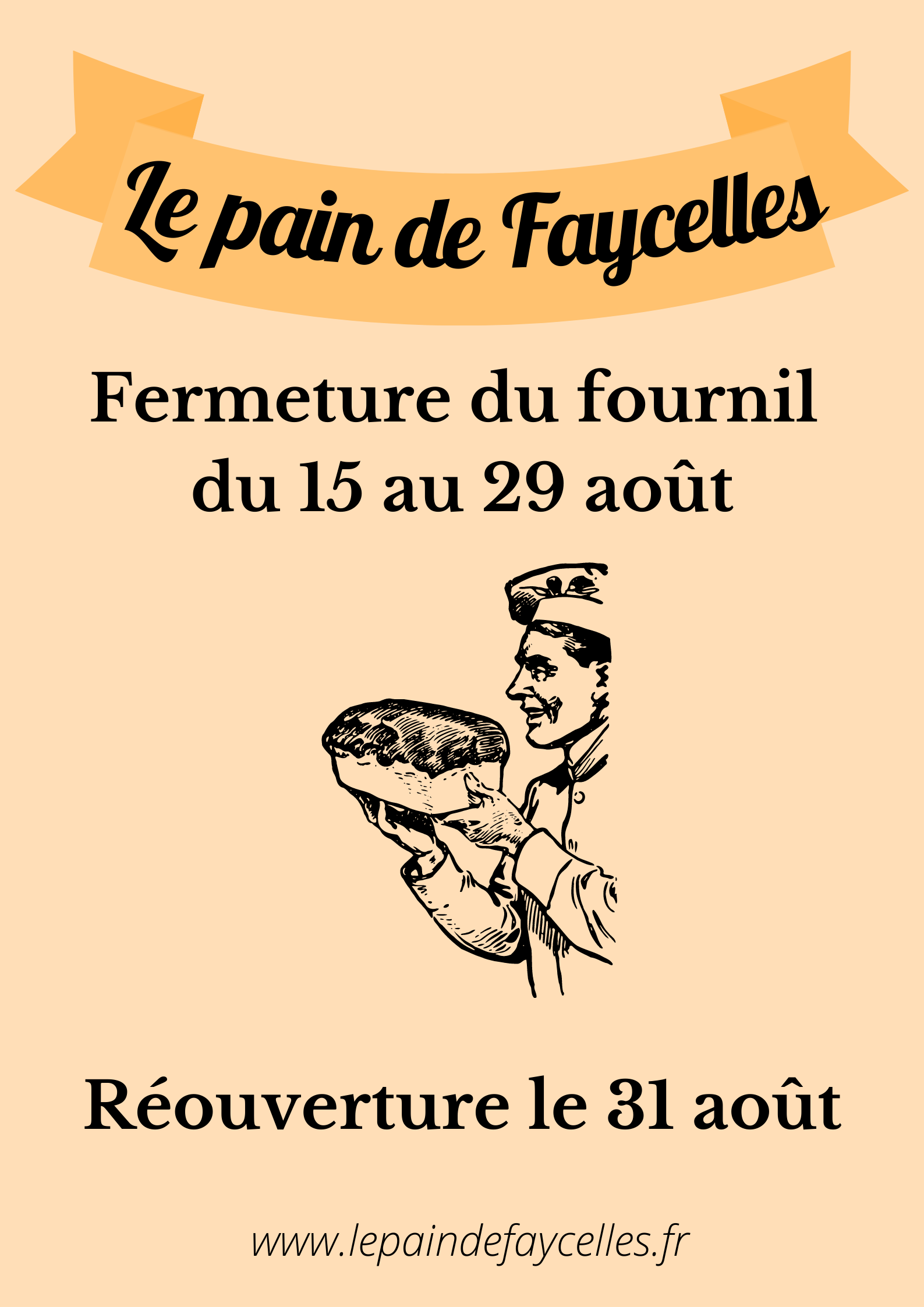 Fermeture du fournil